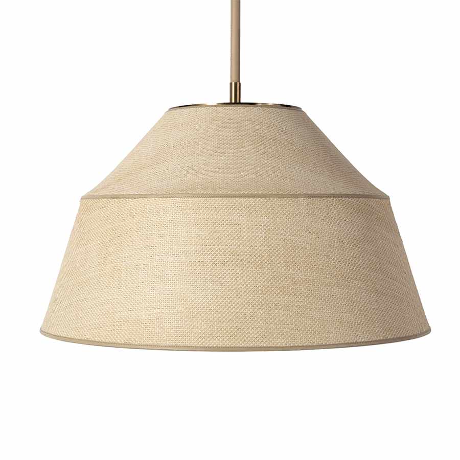 Palecek Capistrano 3-Light 28" Wide Pendant