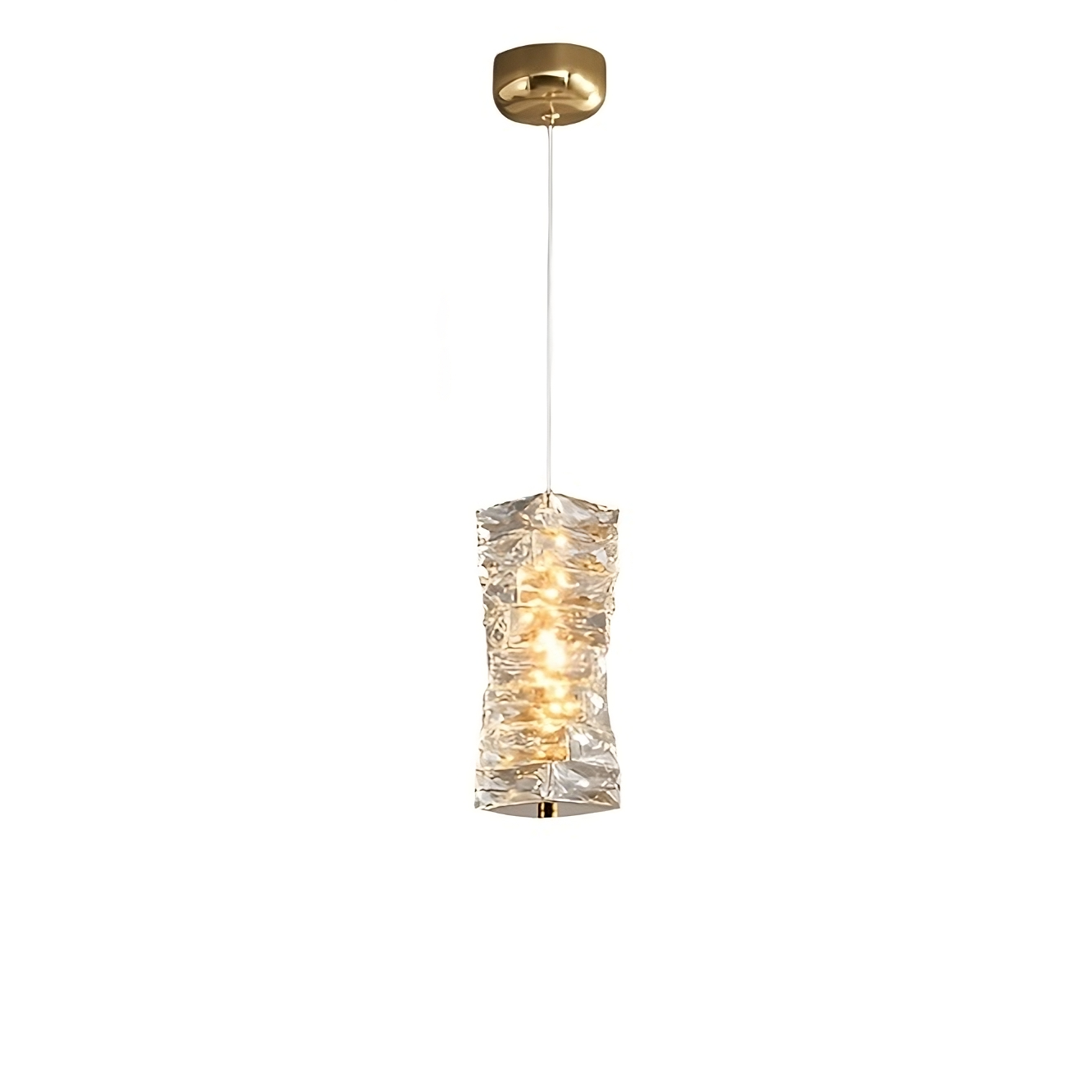 Bacci Crystal Light Fixture Chandelier