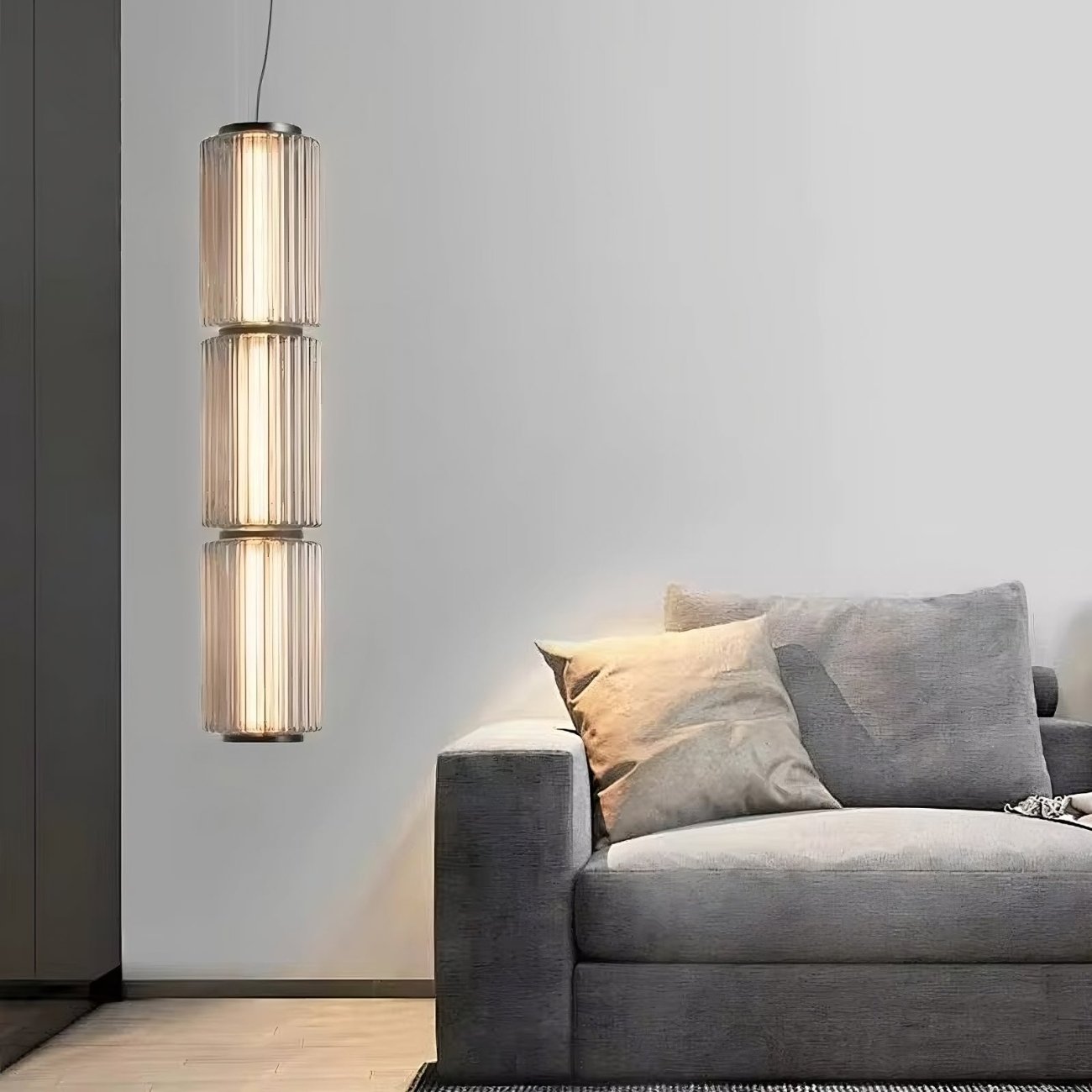Steve Kano Glass Pendant Chandelier