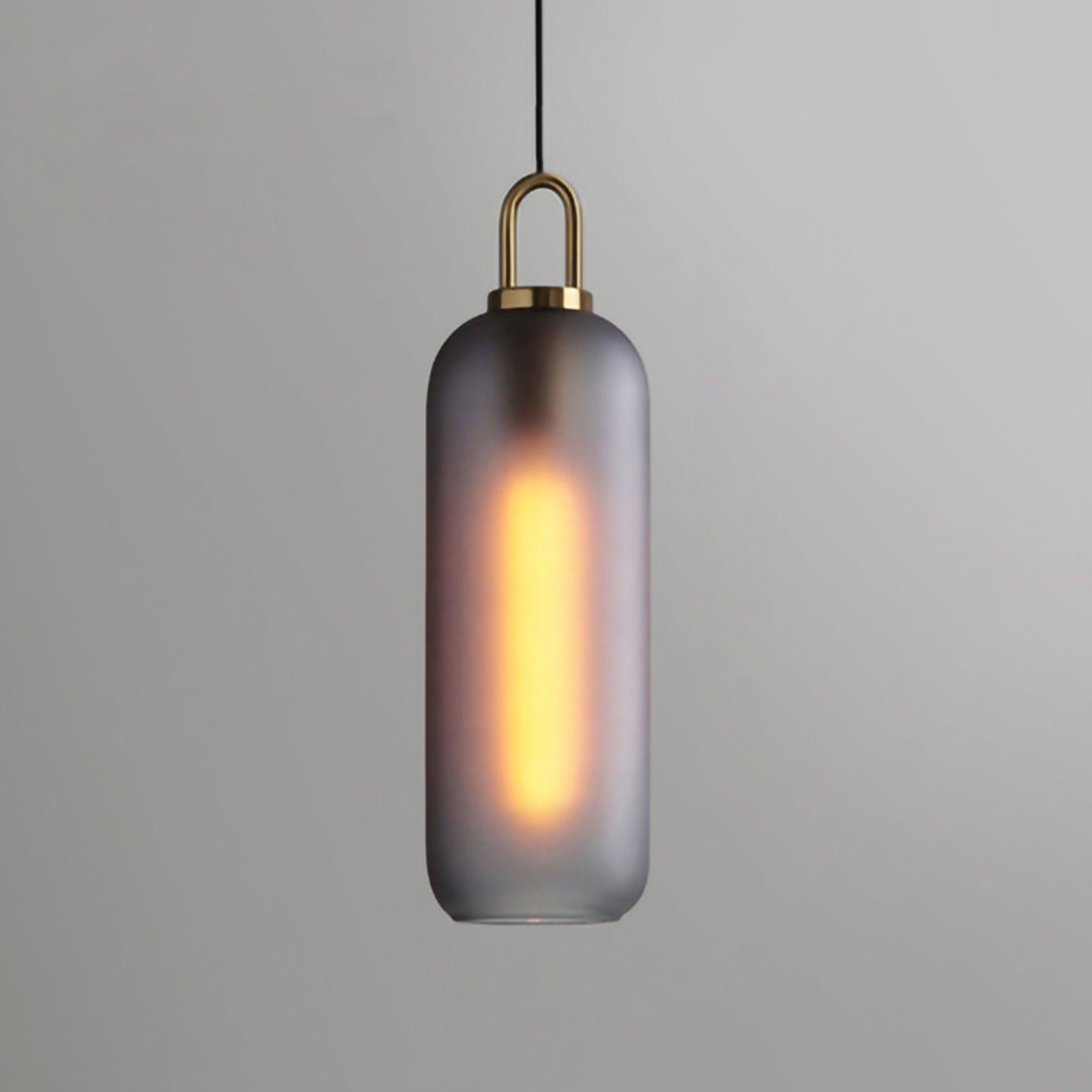 Pendulum Glass Capsule Pendant