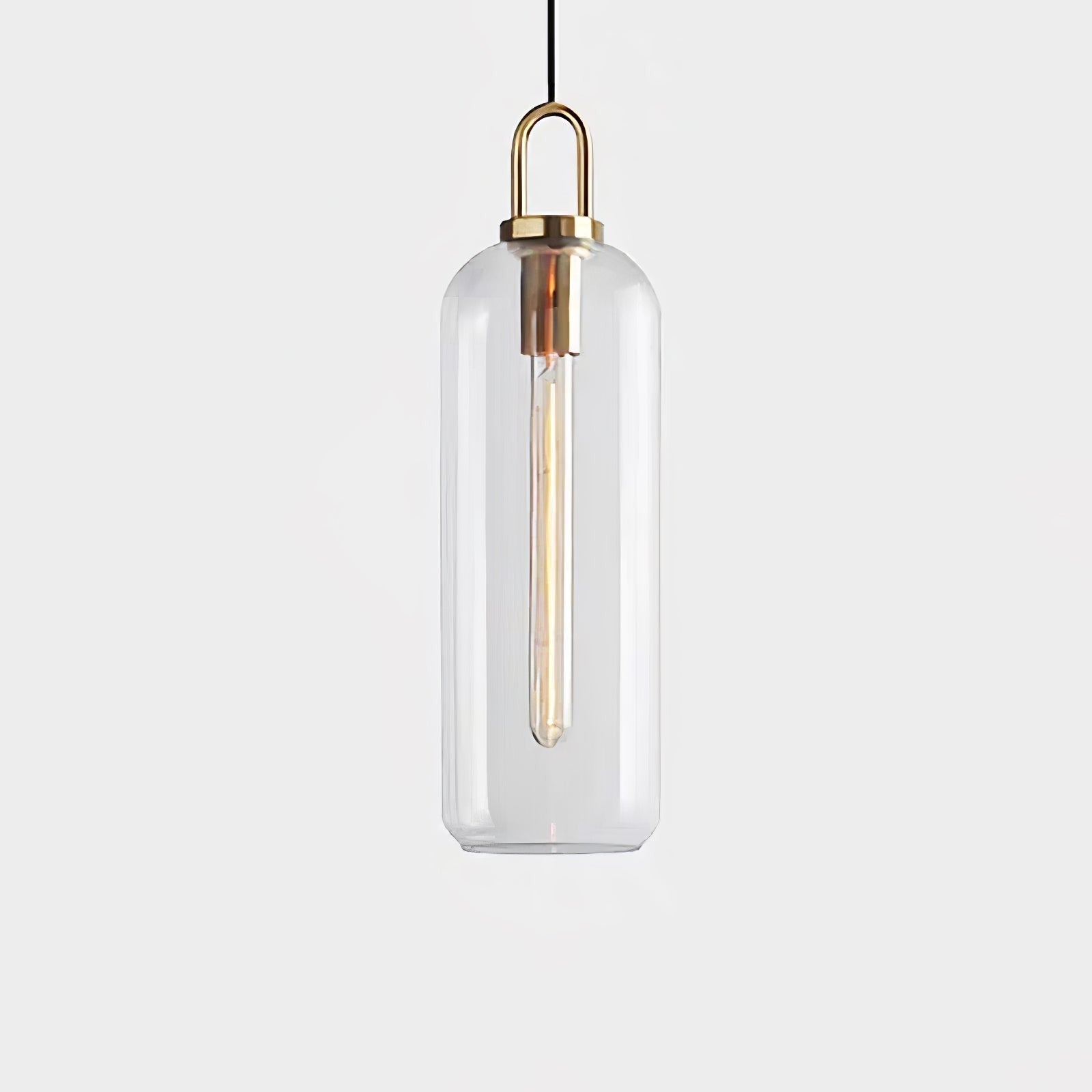 Pendulum Glass Capsule Pendant