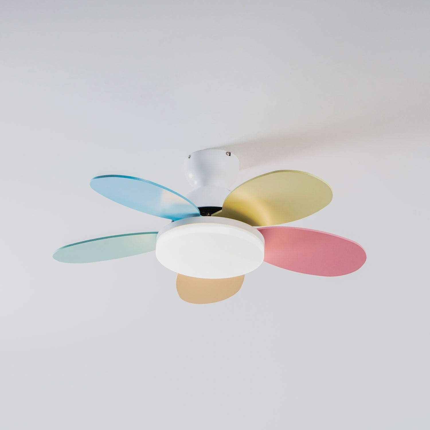 Petalo Wood Blade Ceiling Fan Light