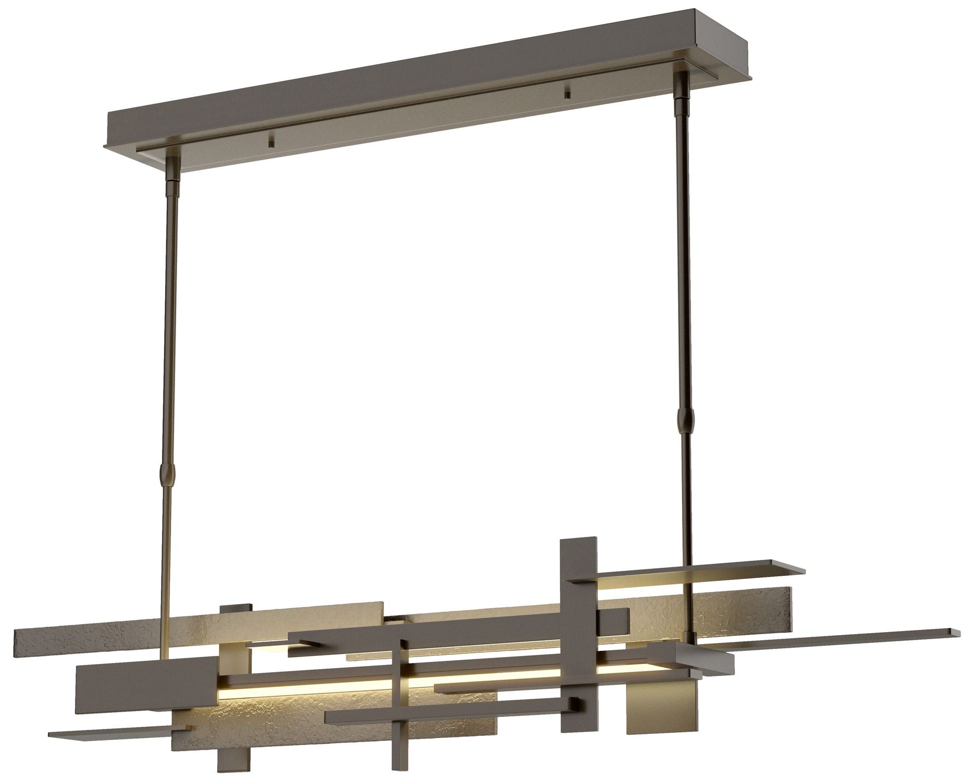 Planar Large LED Oil Rubbed Bronze Chandelier