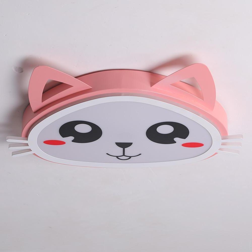 Kitten Bedroom Flush Mount Lighting LED Baby Kids