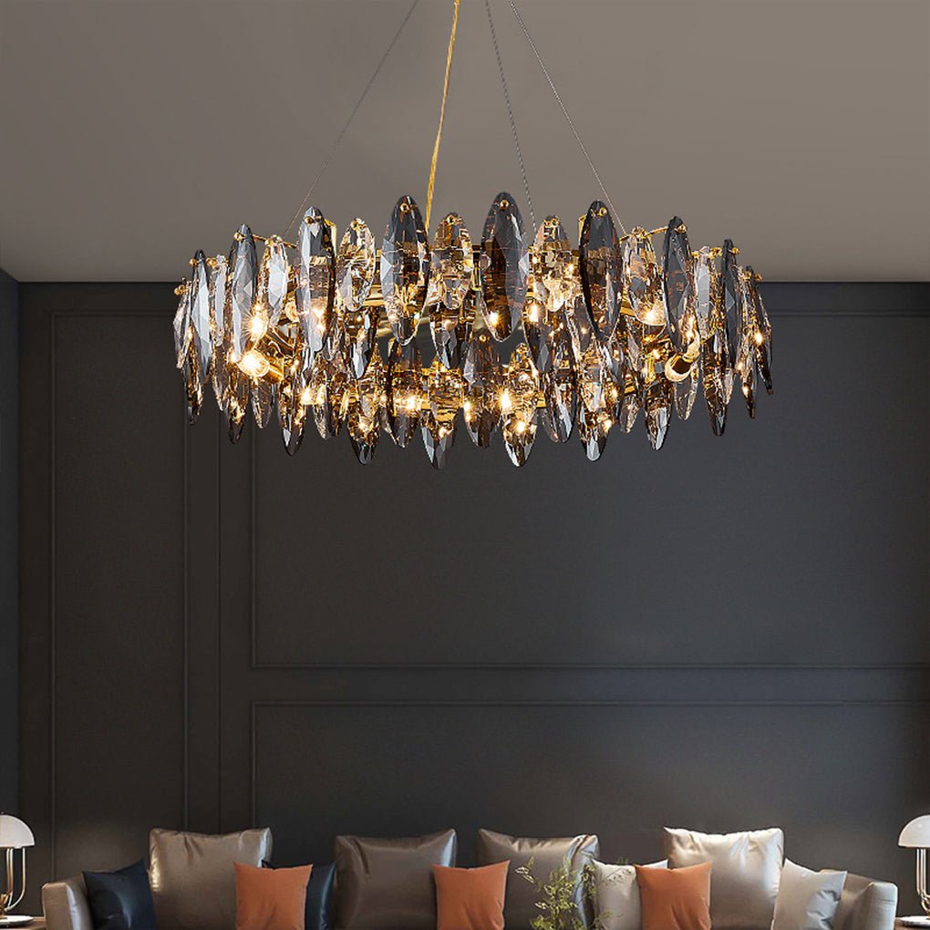 Postmodern Personality Crystal Chandelier with LED