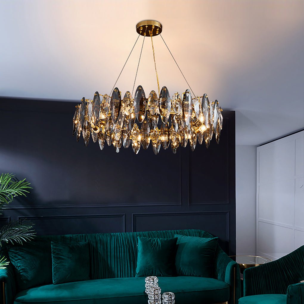 Postmodern Personality Crystal Chandelier with LED