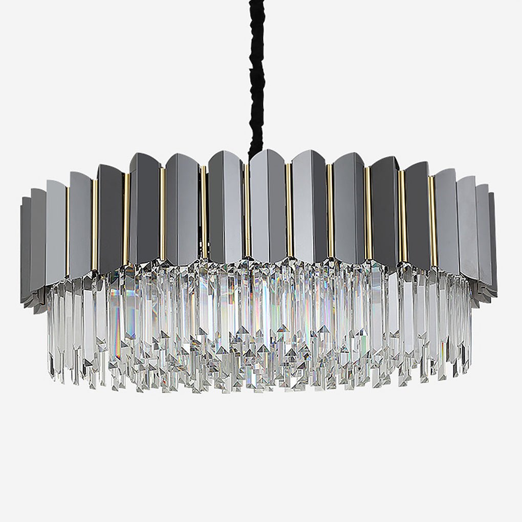 Postmodern Personality Three-color LED Room Chandelier