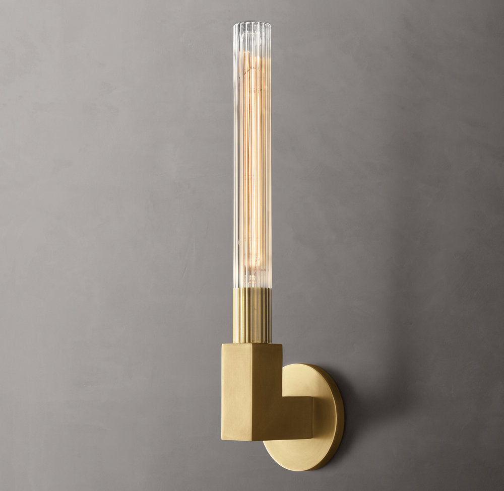 Cannele Exterior Sconce, Outdoor Wall Light, detail 9