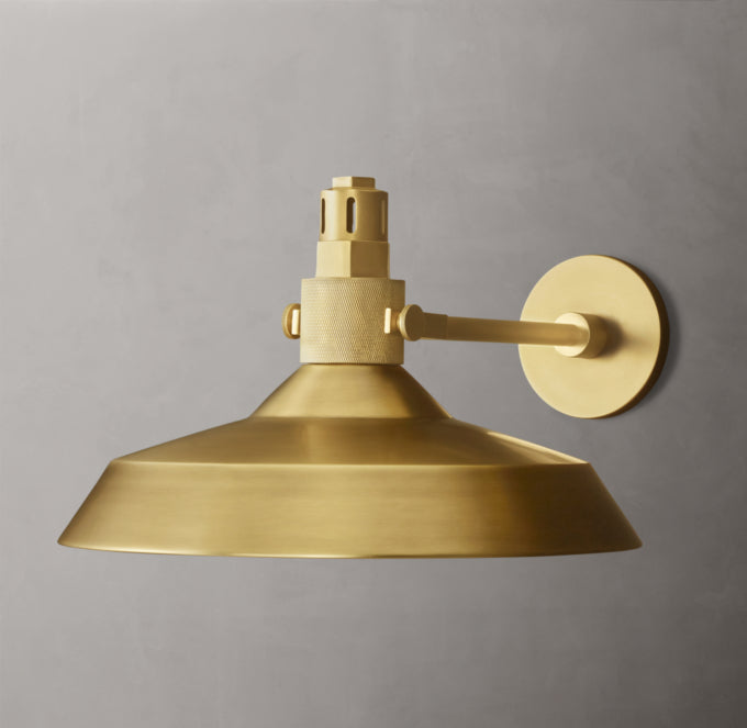 Condorcet Metal Shade Wall Light, Wall Sconce, detail 13
