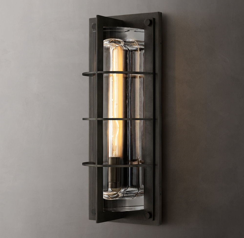 Vicomte Grand Exterior Sconce, Outdoor Wall Light, detail 3