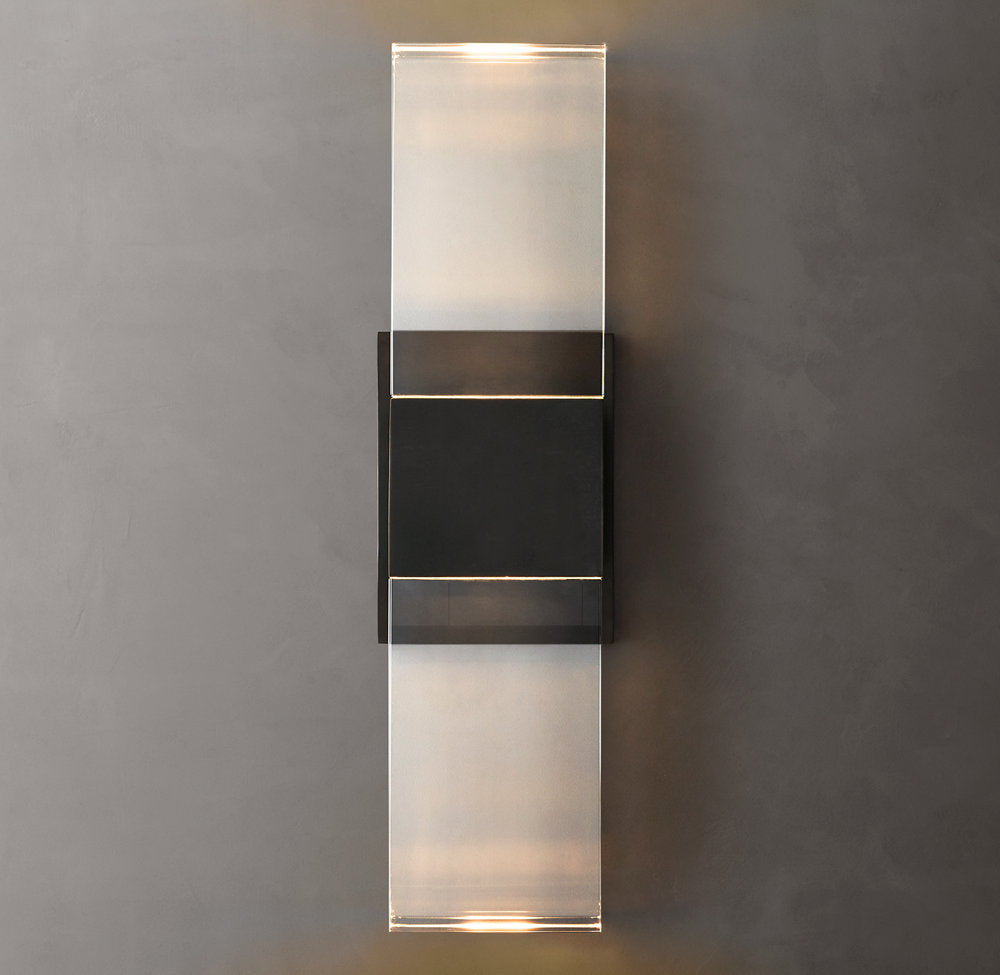 Serra Linear Wall Light - Dimensions Overall: 5", Wall Sconce, detail 14