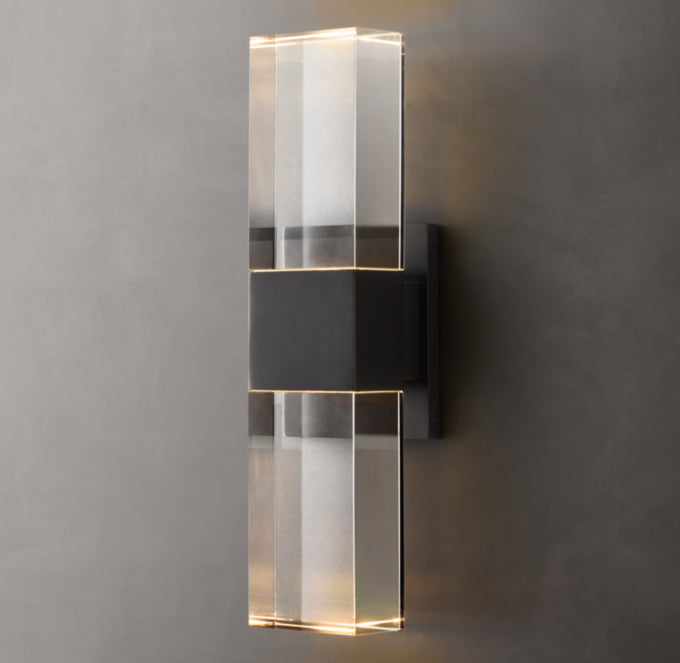 Serra Linear Wall Light - Dimensions Overall: 5", Wall Sconce, detail 25
