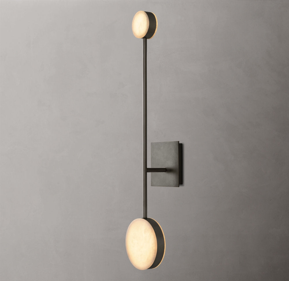 Alexander Wall Light 28", Bedroom Wall Sconce, detail 8