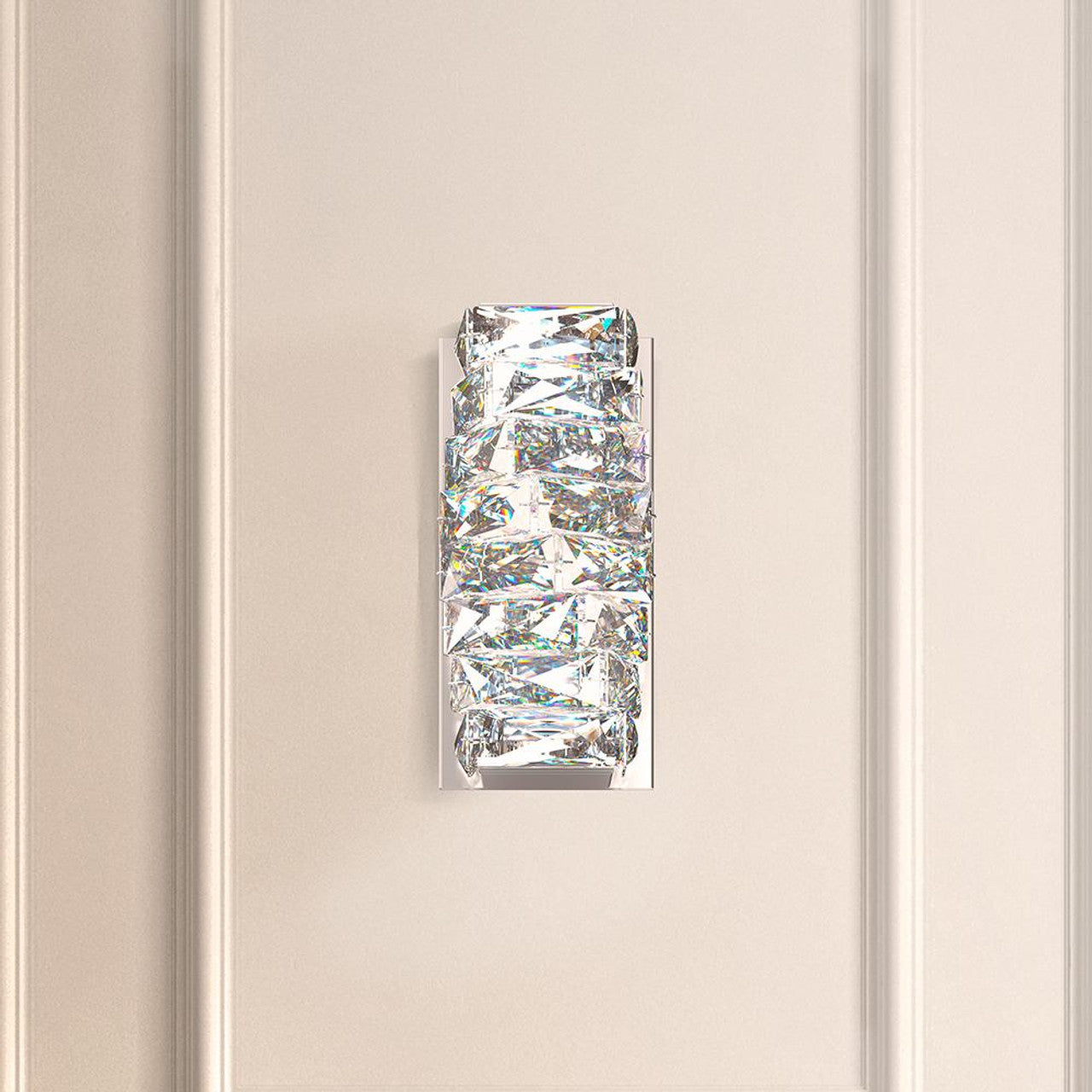 Glissando Wall Sconce, 2-Light, LED, Stainless Steel