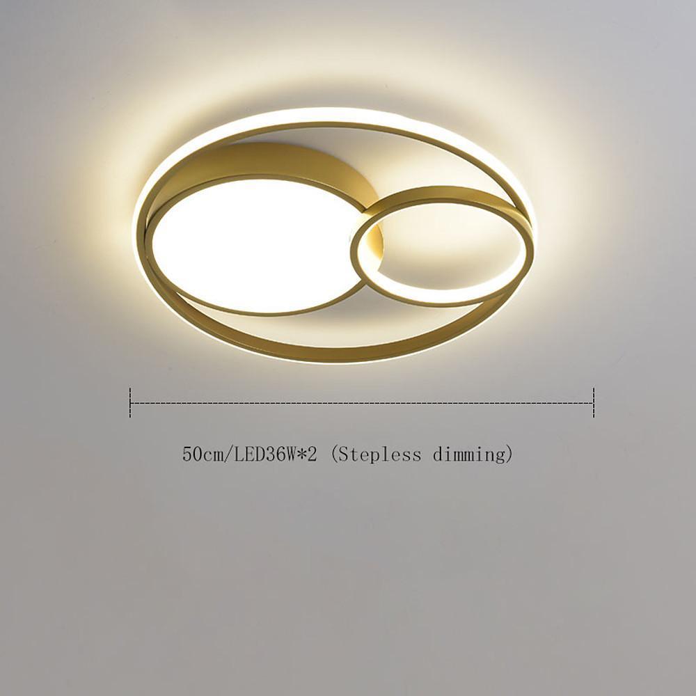 3 Ring Minimalist Acrylic LED Flush Mount Ceiling Light