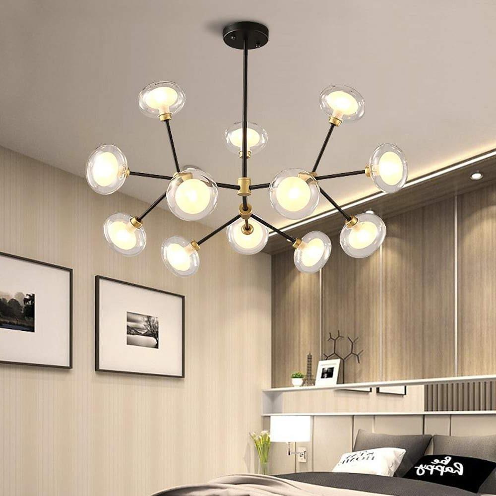 Multiwave Design Sputnik Chandelier LED Dining Room 12