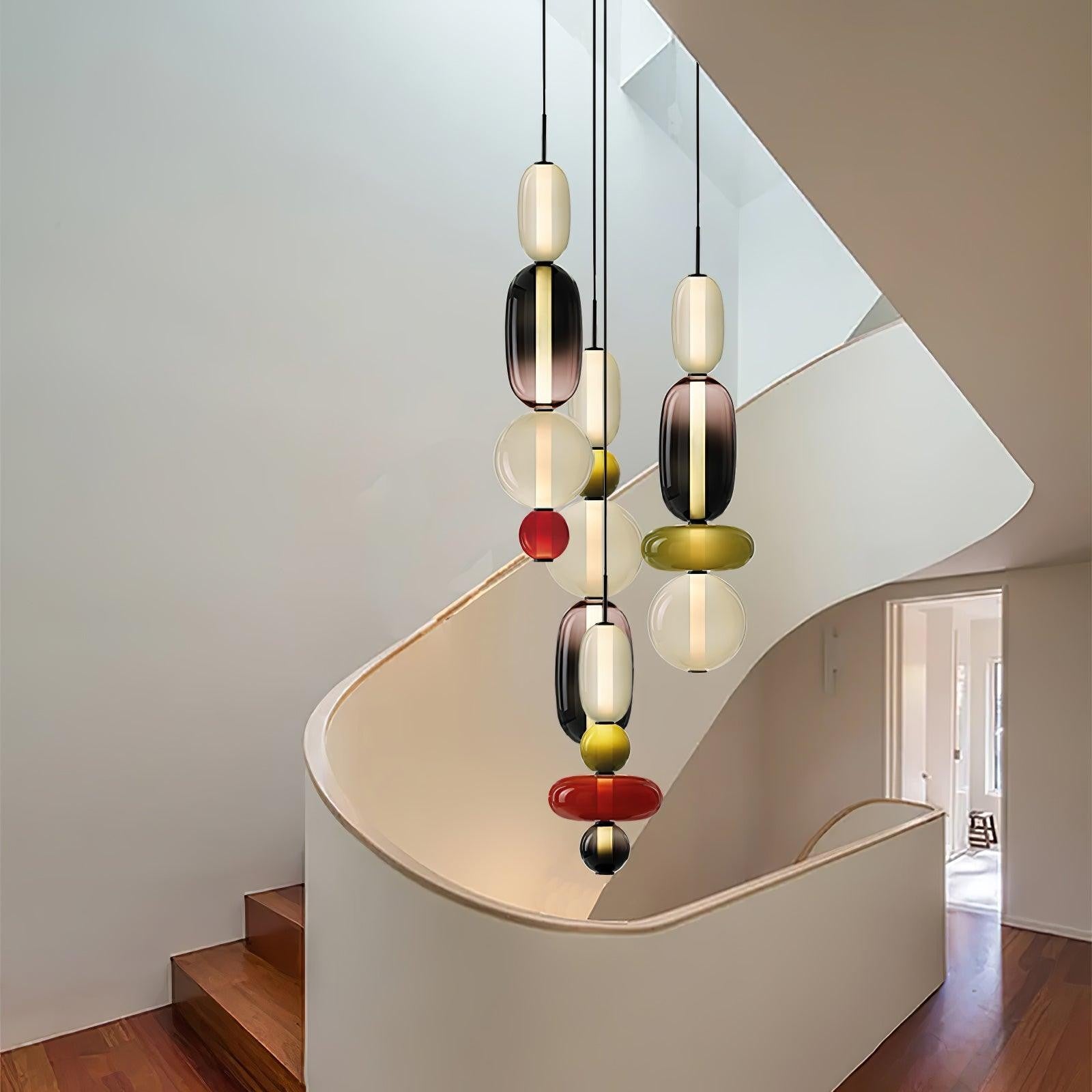 Rainfall Glass Pendant Light
