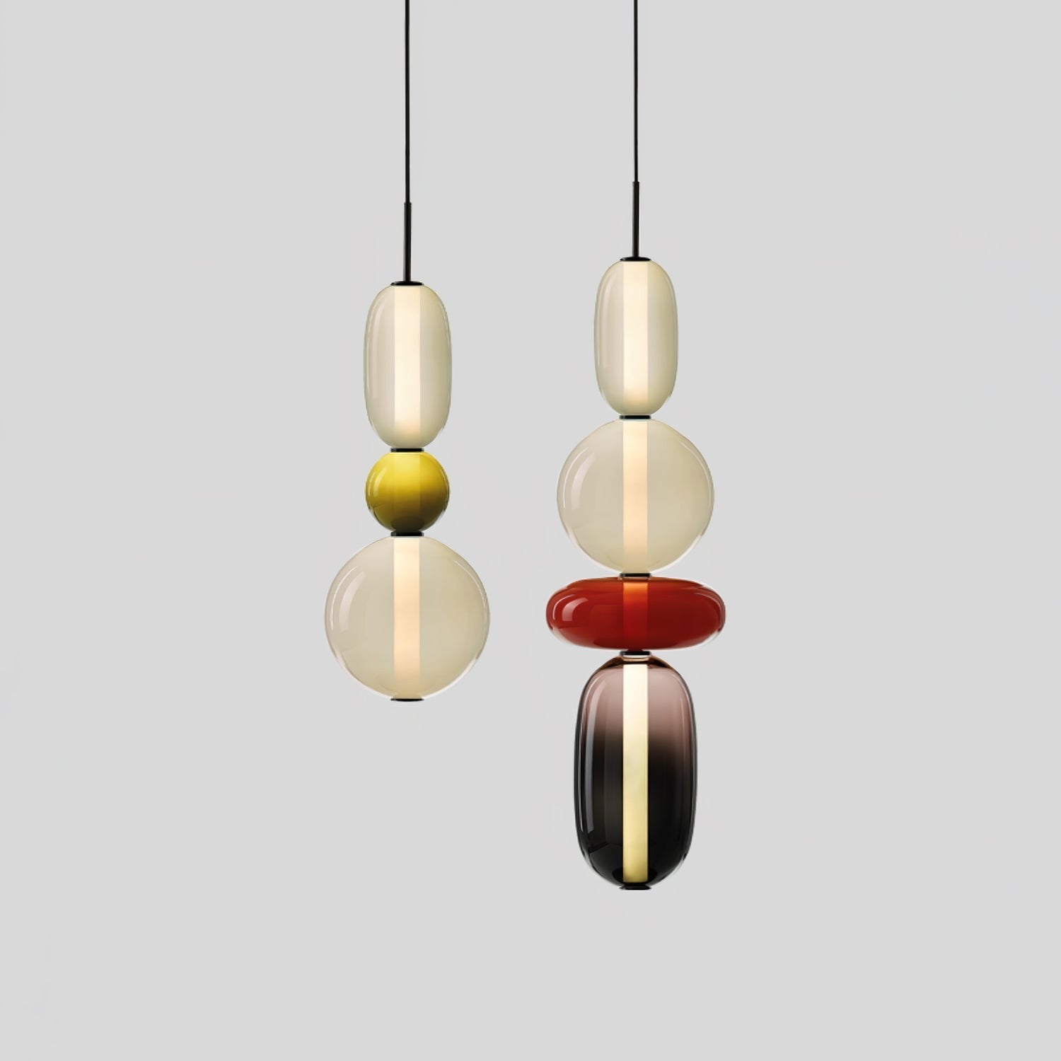 Rainfall Glass Pendant Light