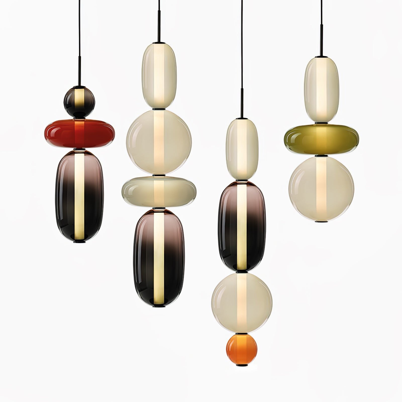 Rainfall Glass Pendant Light
