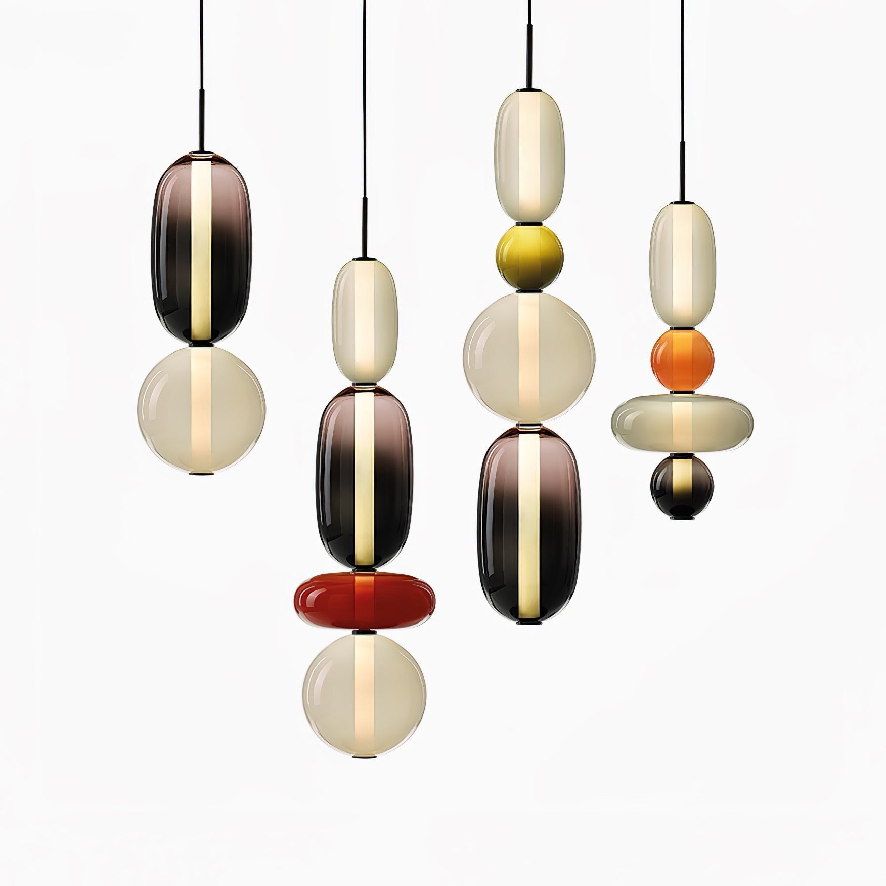 Rainfall Glass Pendant Light
