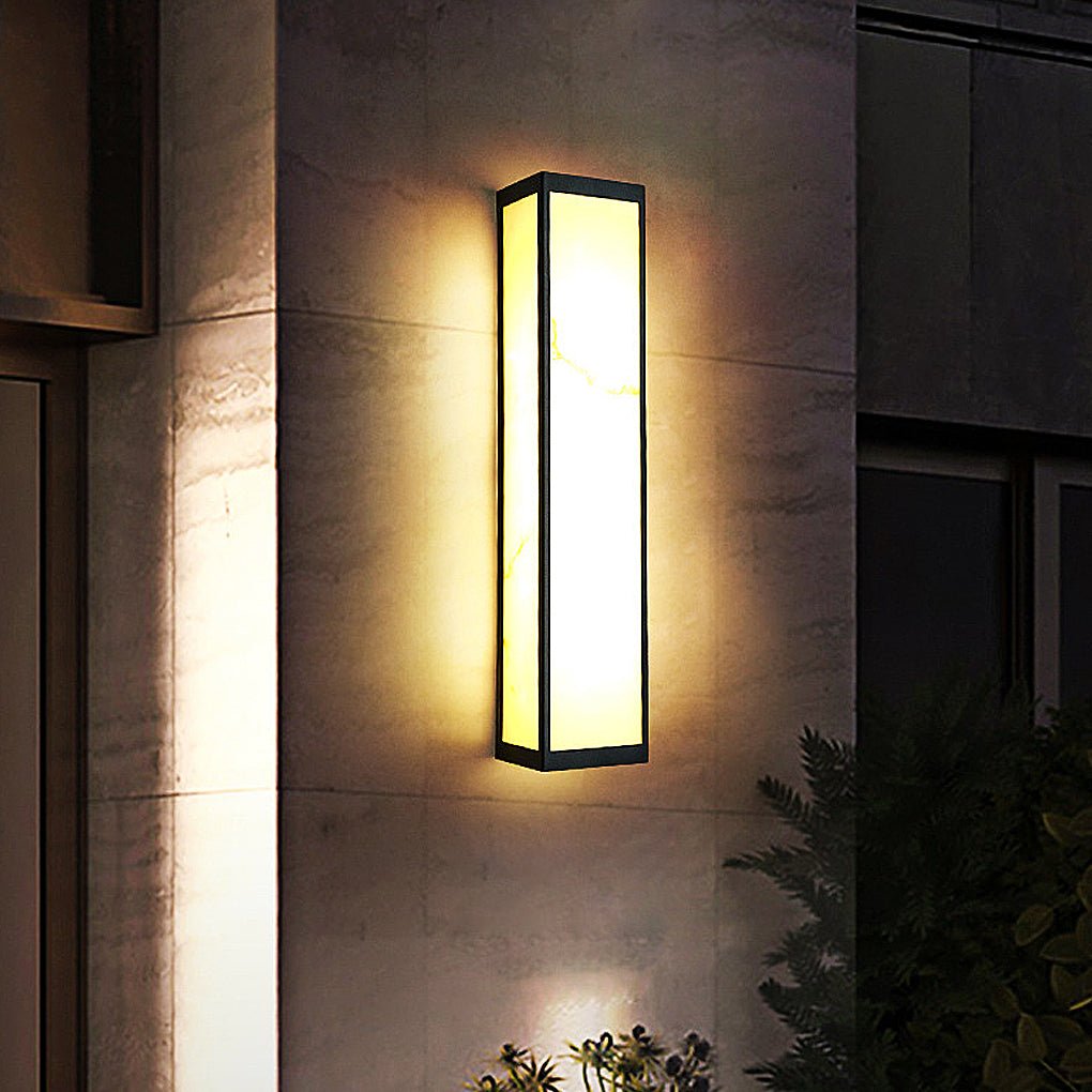 Rectangle Exterior Wall Fixtures LED Wall Light, main view, Tianguang Select
