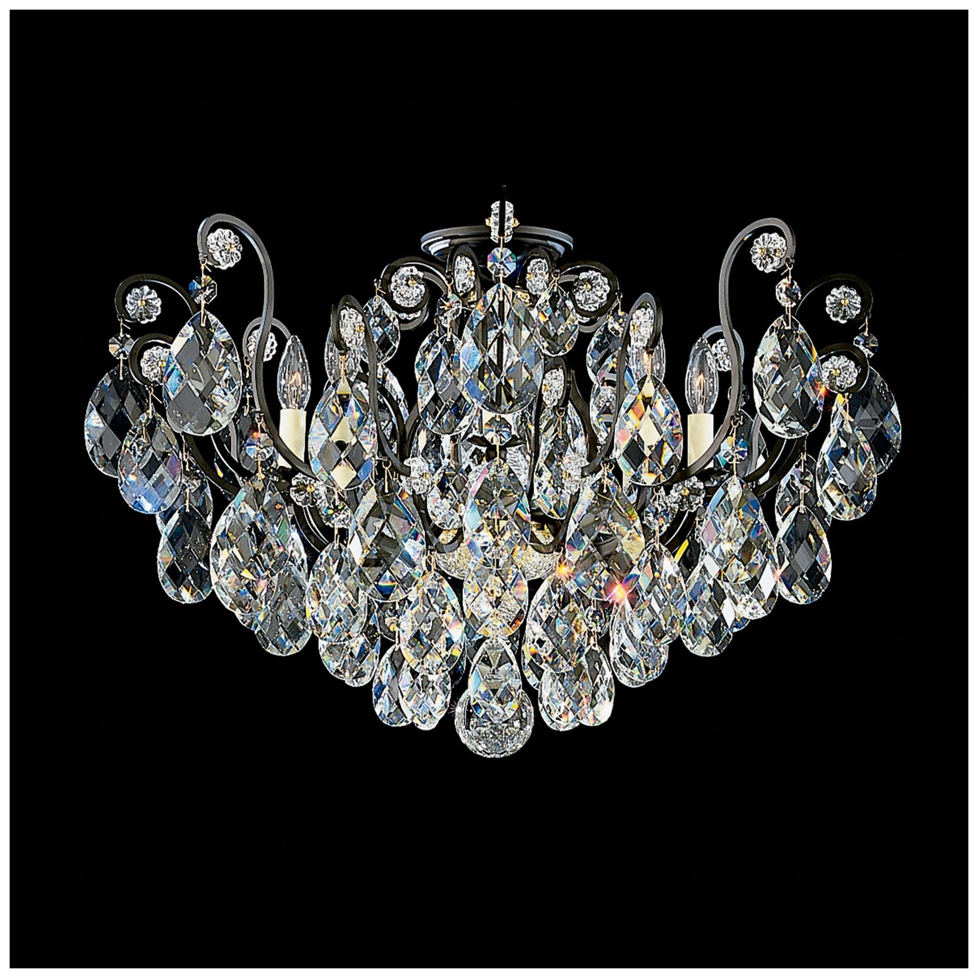 Renaissance 18"H X 6-Light Crystal Chandelier