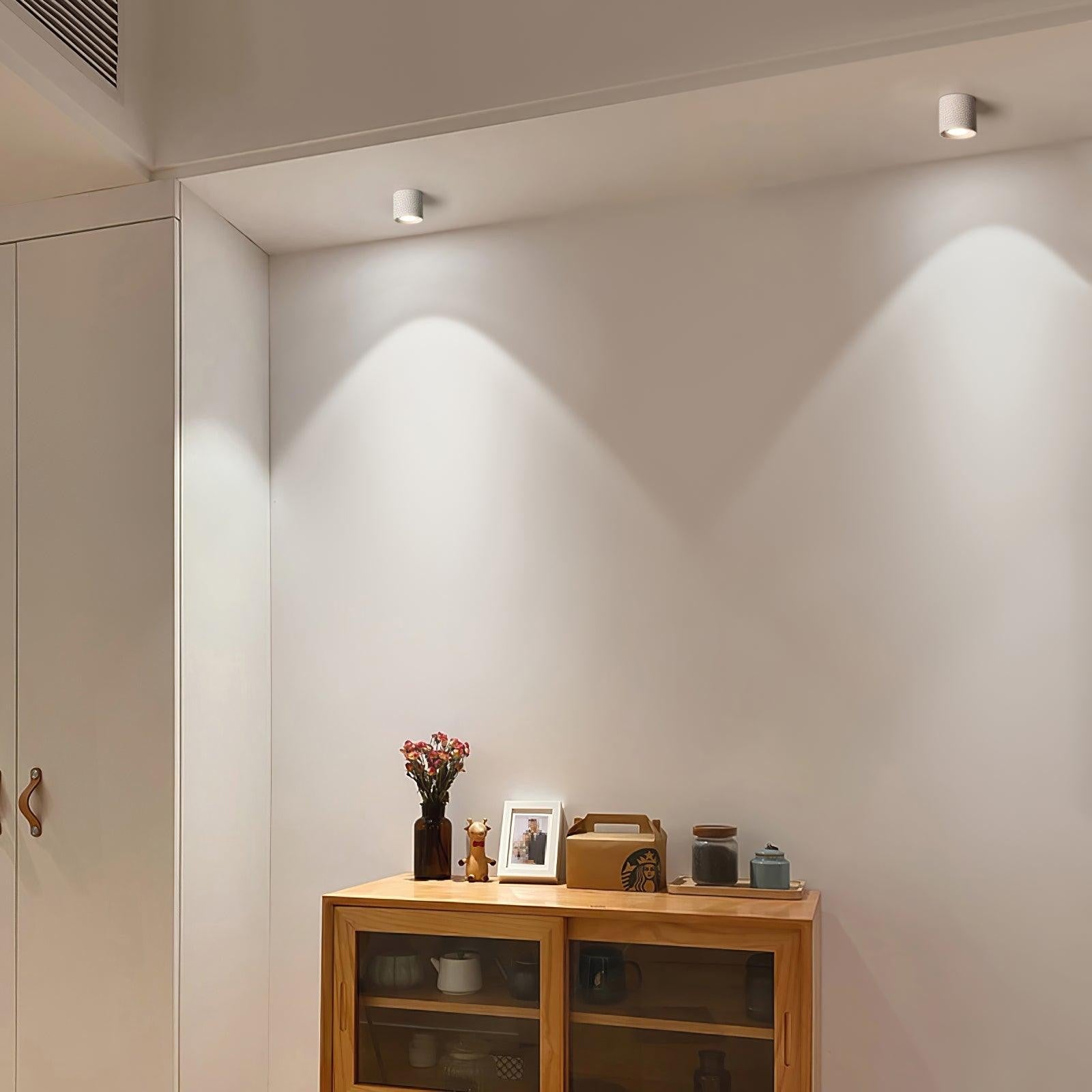 Ridge Edge Flush Ceiling Light