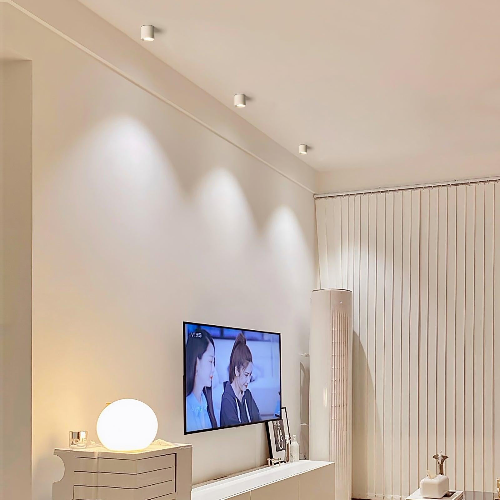 Ridge Edge Flush Ceiling Light