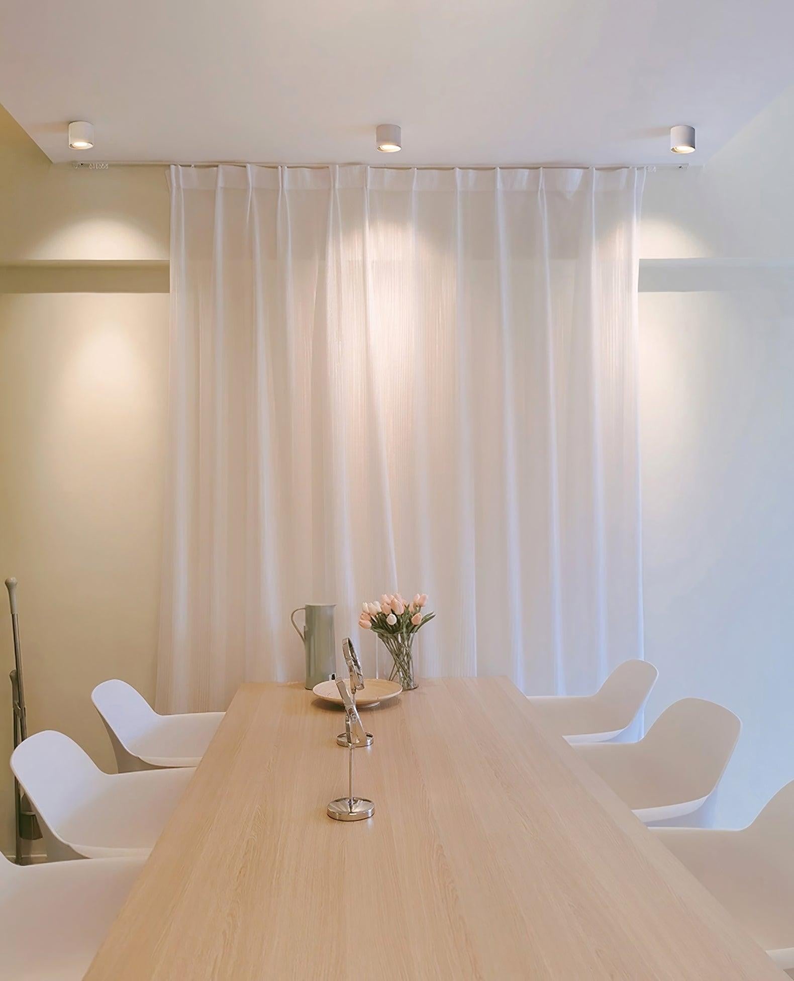 Ridge Edge Flush Ceiling Light