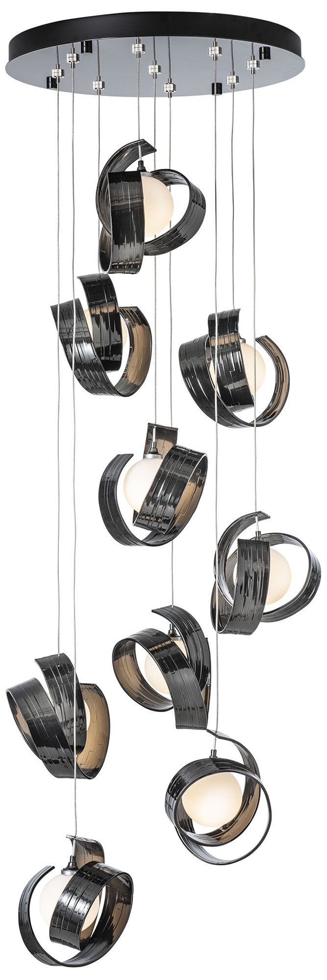 Riza 9-Light Ink Pendant