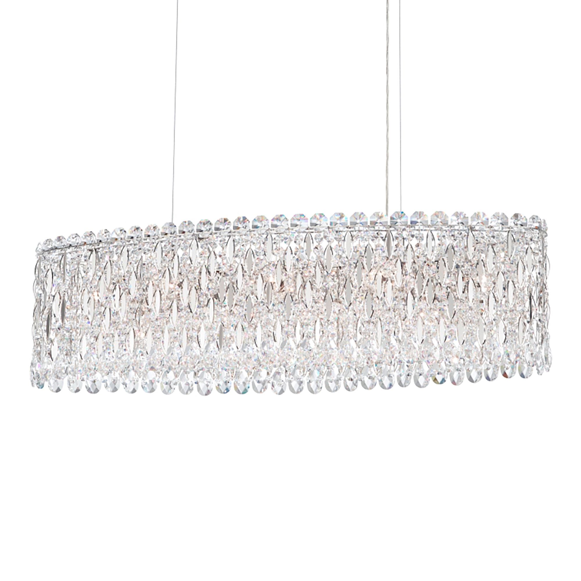 Sarella 10"H X 12-Light Crystal Chandelier