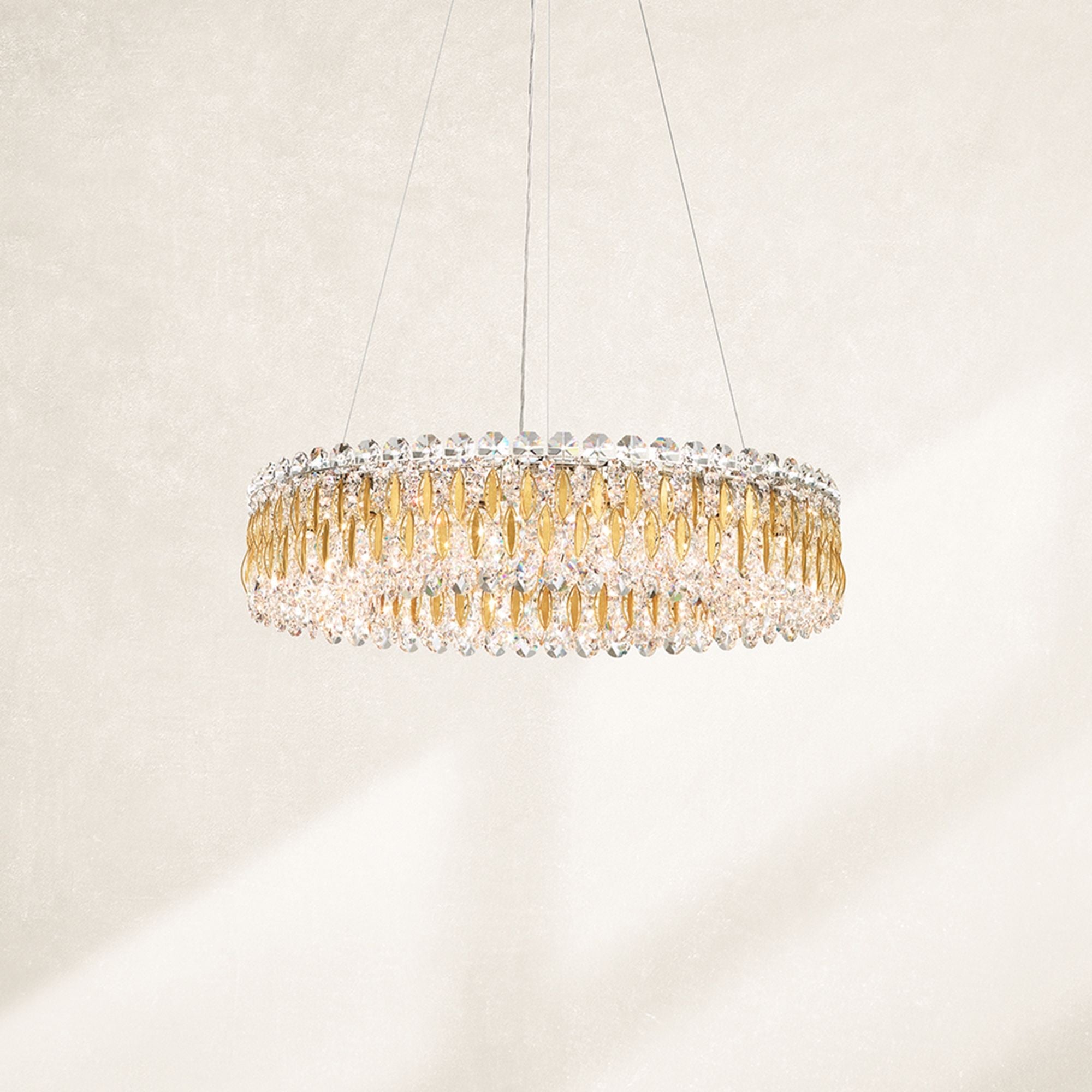 Sarella 5.5"H X 12-Light Crystal Chandelier