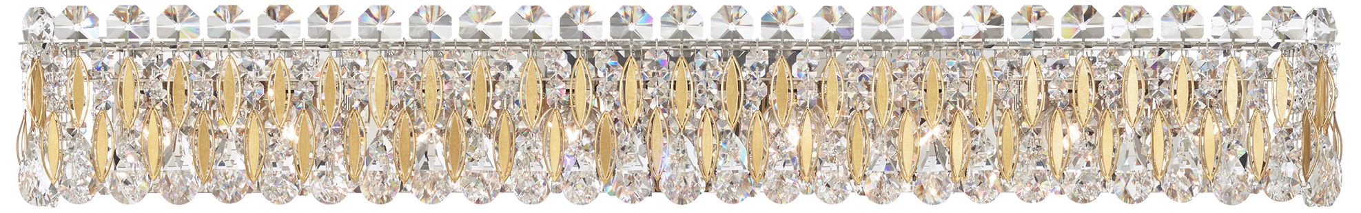 Sarella 5.5"H X 8-Light Crystal Bath Chandelier