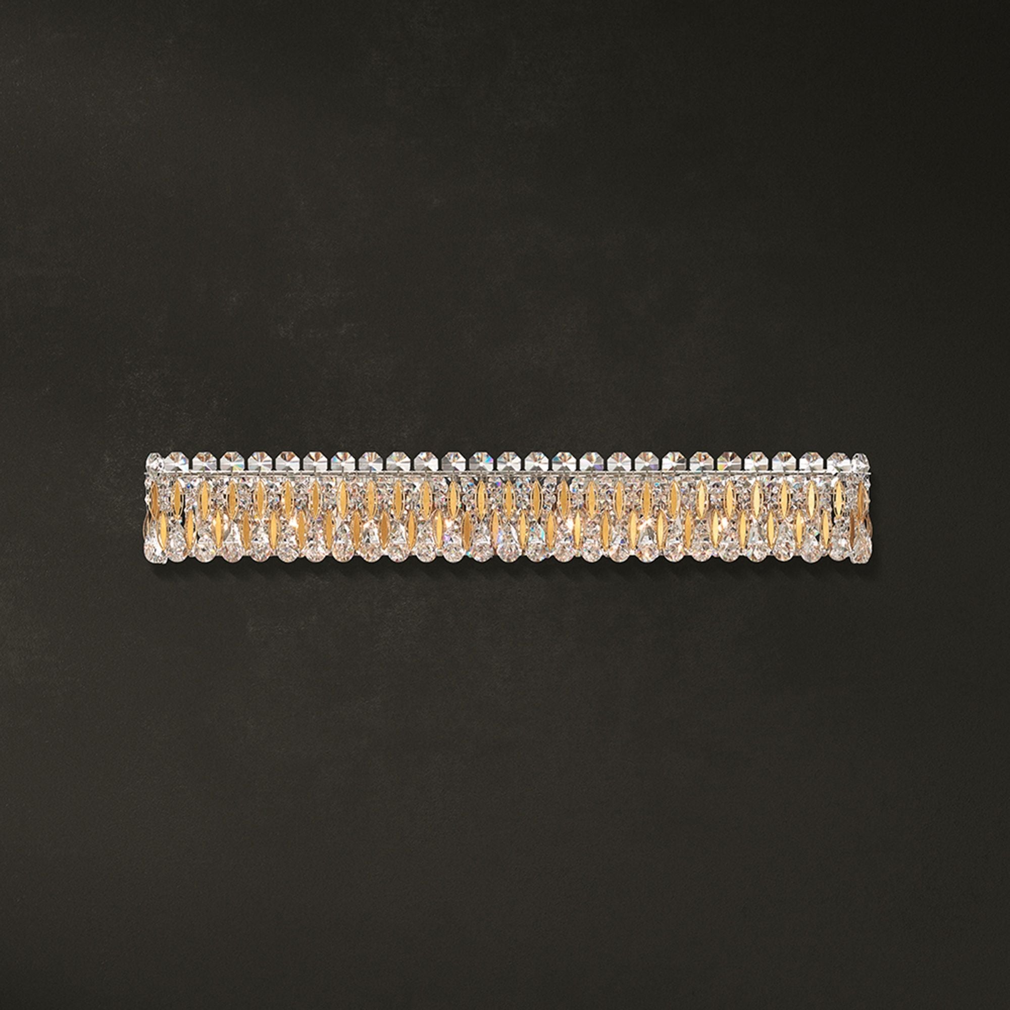 Sarella 5.5"H X 8-Light Crystal Bath Chandelier