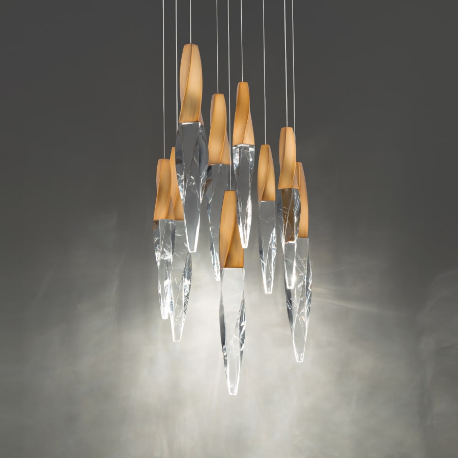 Beyond Kindjal 9-Light 17" Wide Pendant Light