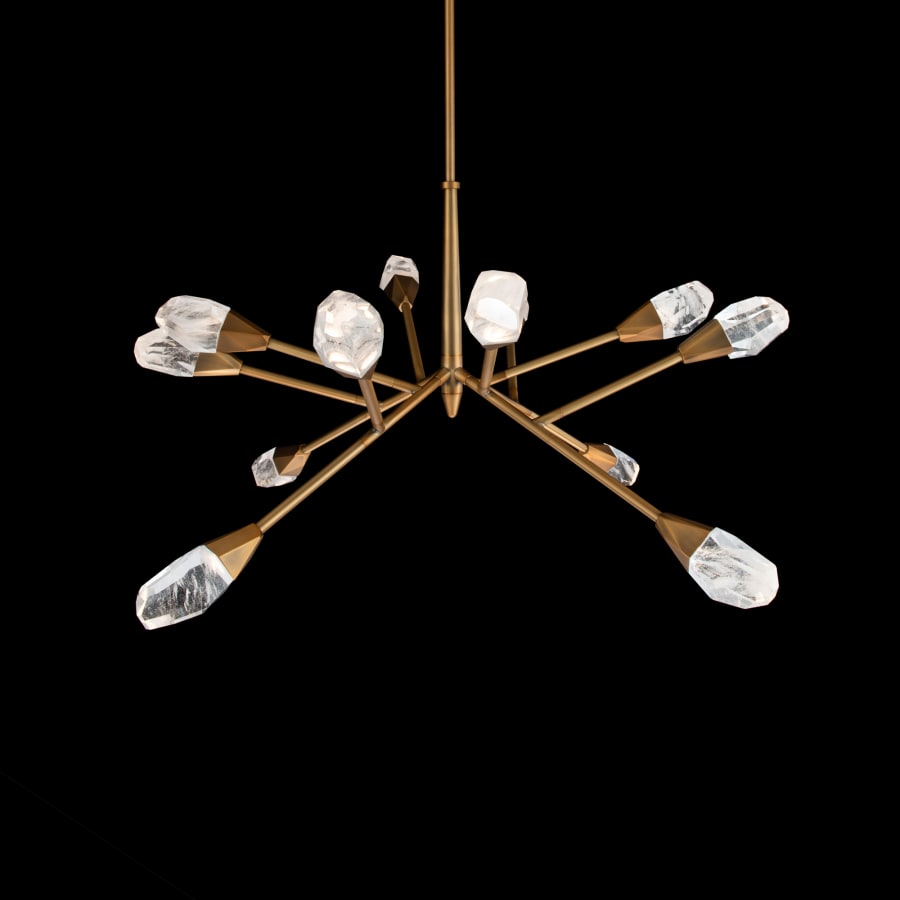 Beyond Synapse 32" Wide LED Crystal Pendant