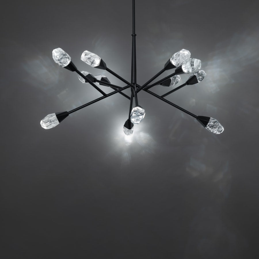 Beyond Synapse 32" Wide LED Crystal Pendant