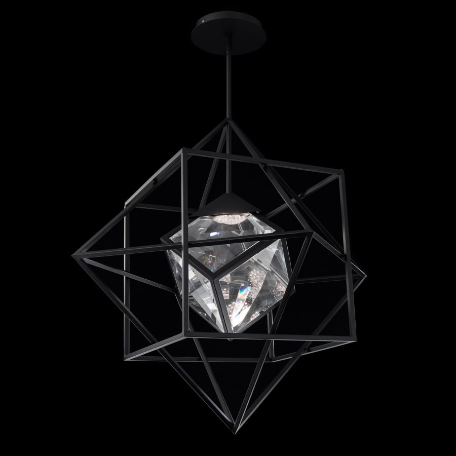 Beyond Heracles 28" Wide LED Crystal Pendant
