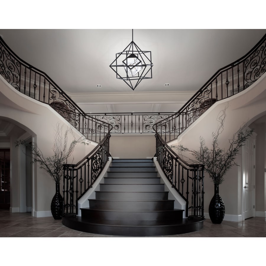 Beyond Heracles 28" Wide LED Crystal Pendant