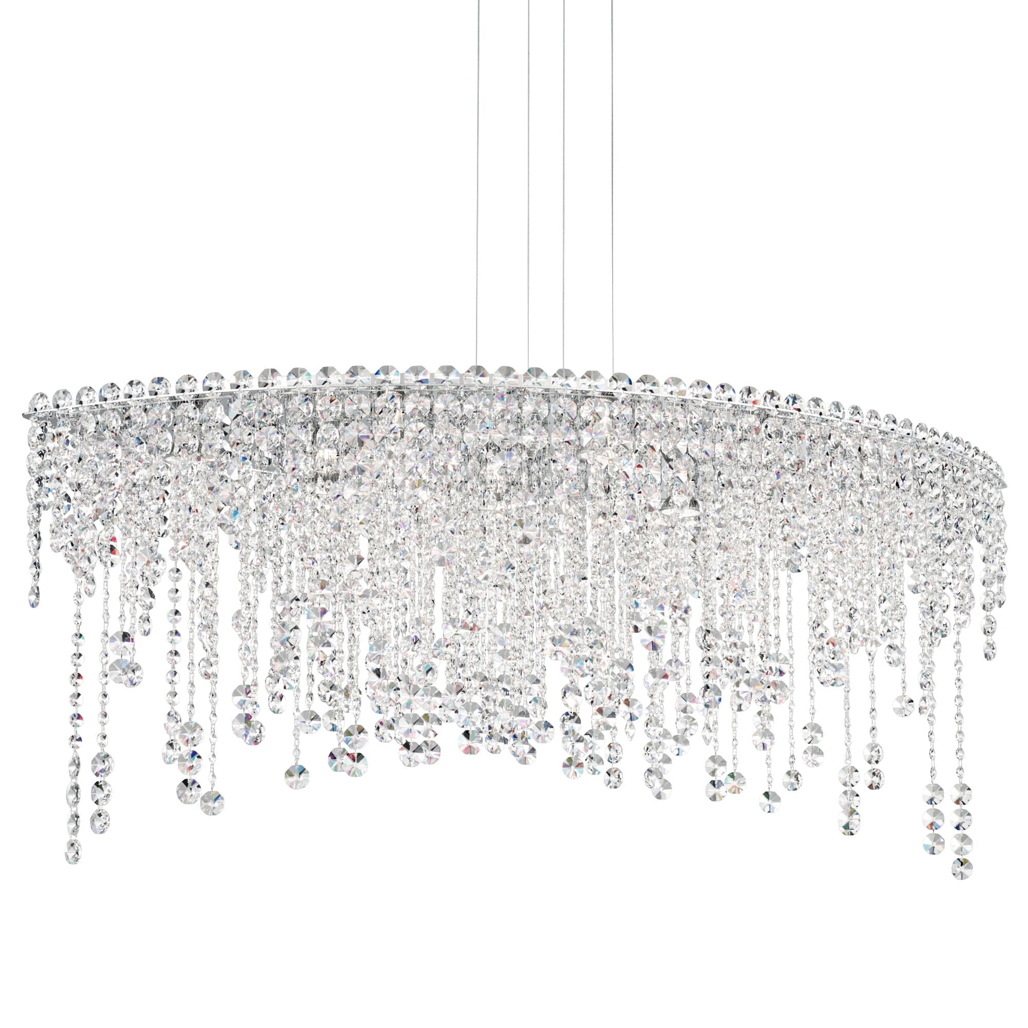 Chantant 43" Wide Crystal Chandelier