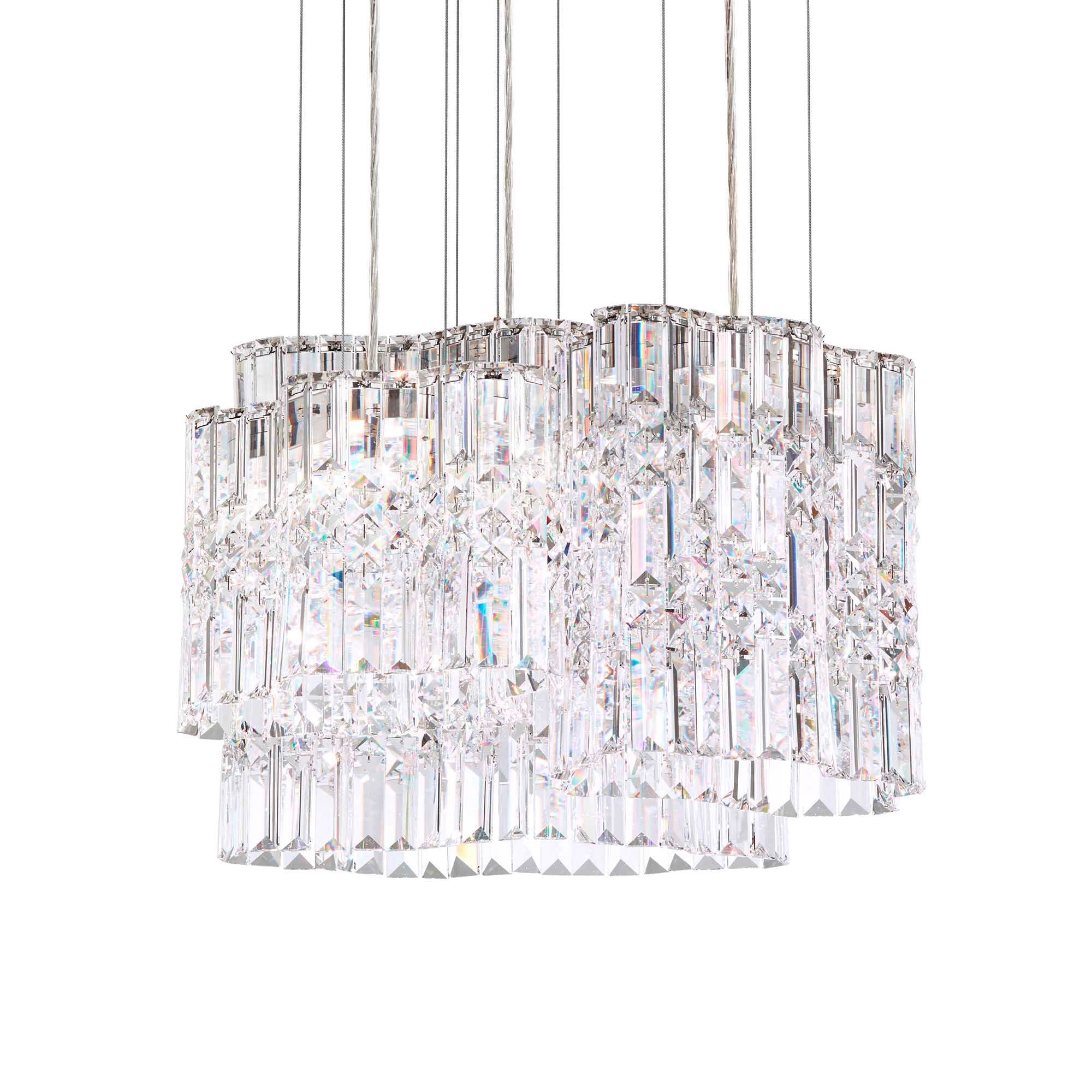 Selene 13.5"H X 6-Light Crystal Pendant