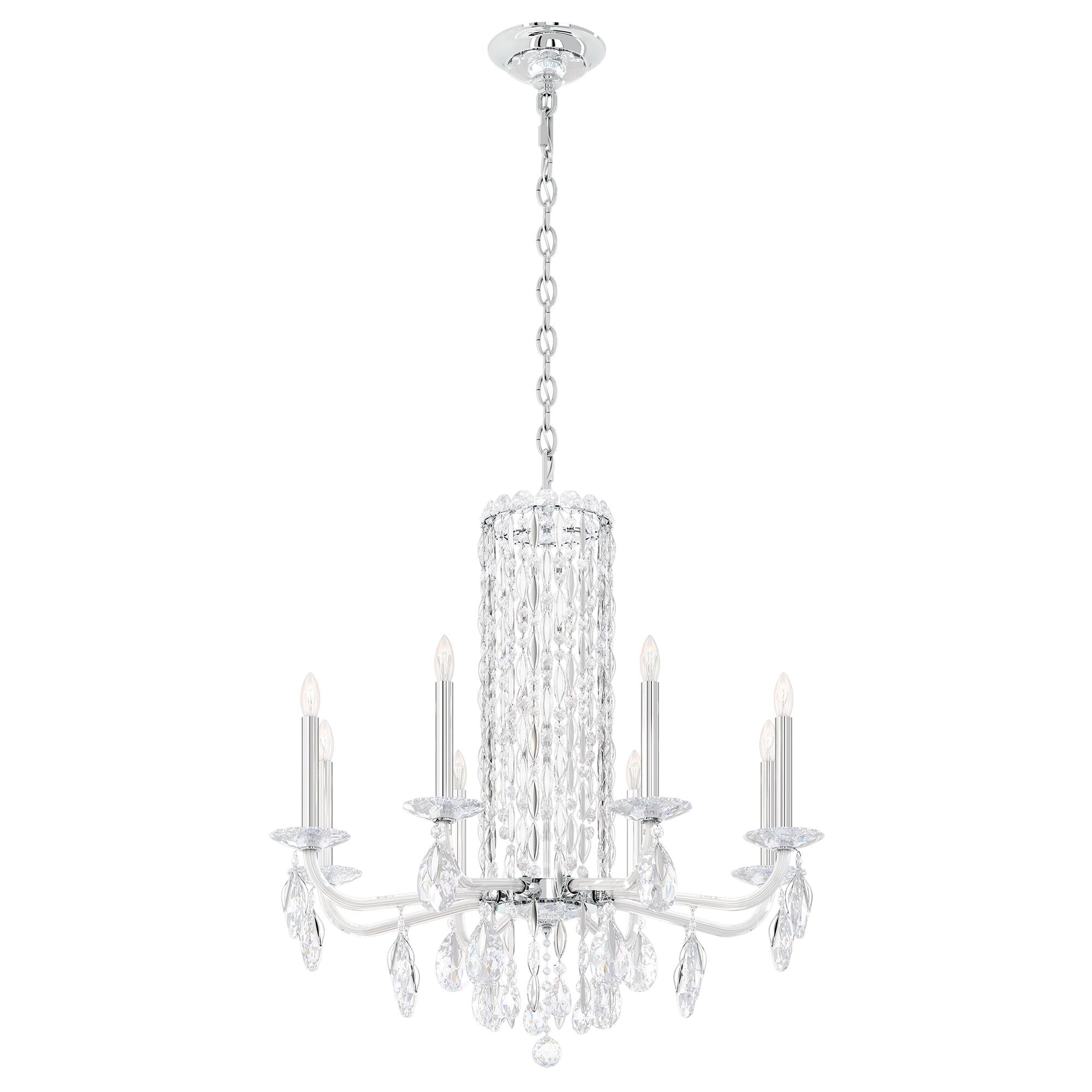 Siena 31"H X 8-Light Crystal Chandelier