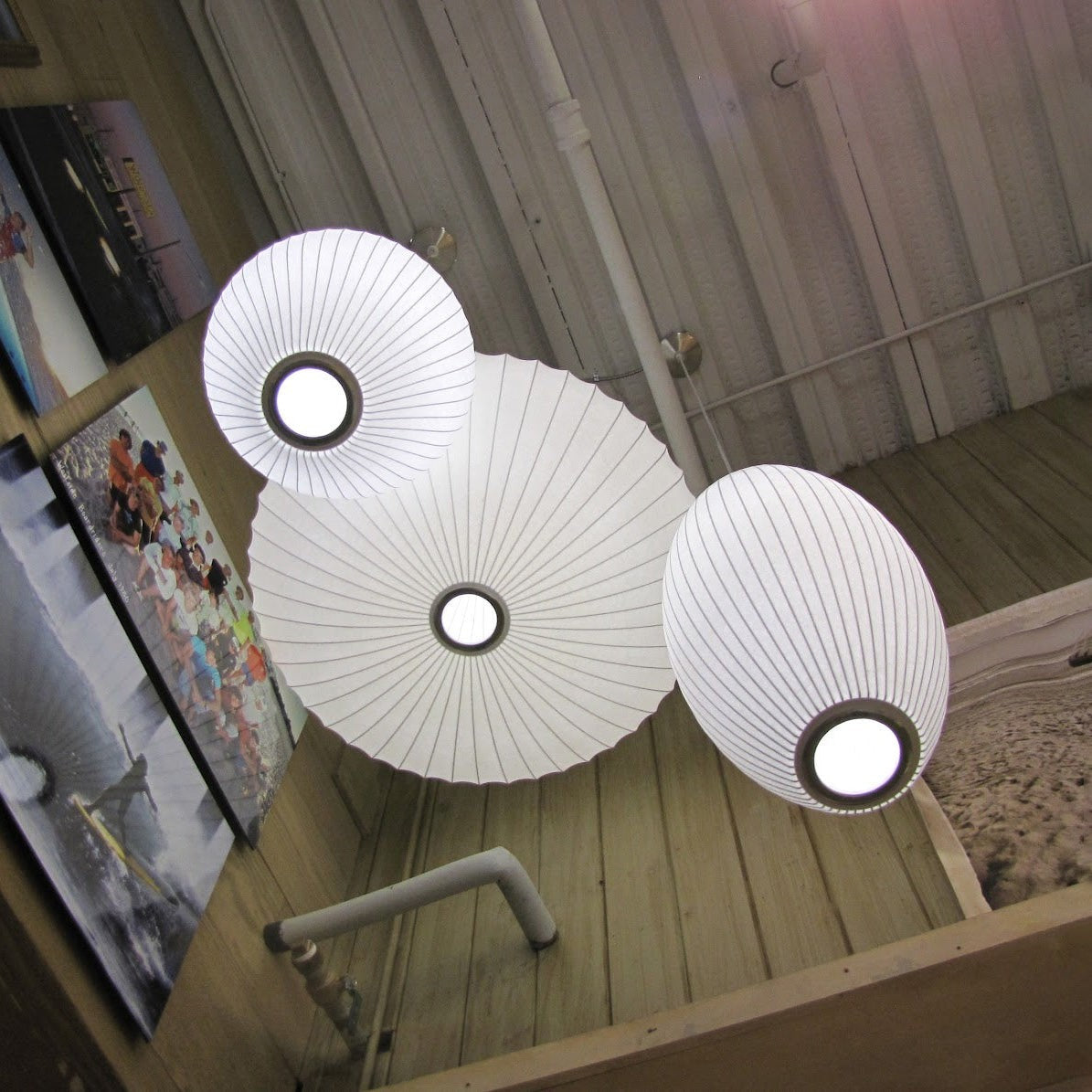 Silk Bubble Pendant Light