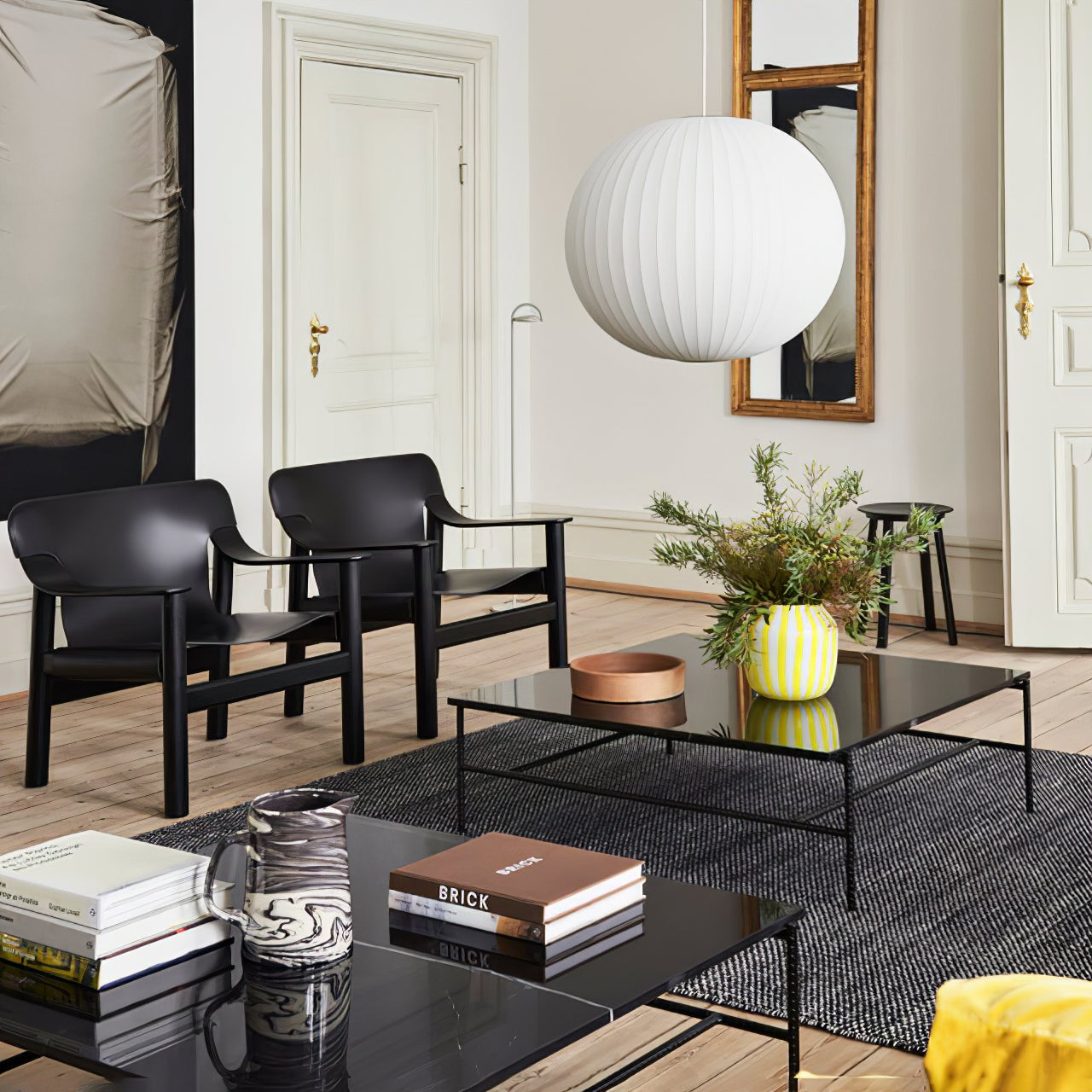 Silk Bubble Pendant Light