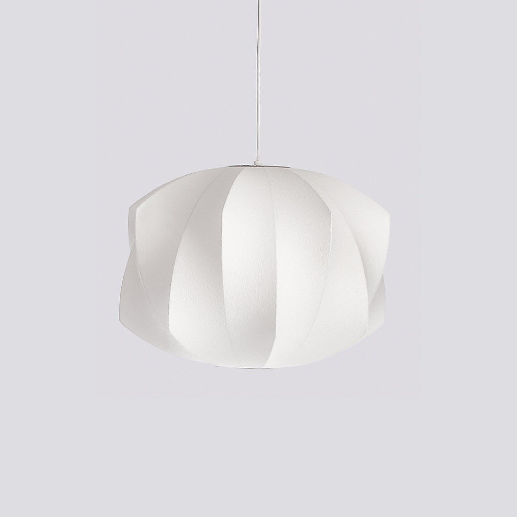 Silk Bubble Pendant Light