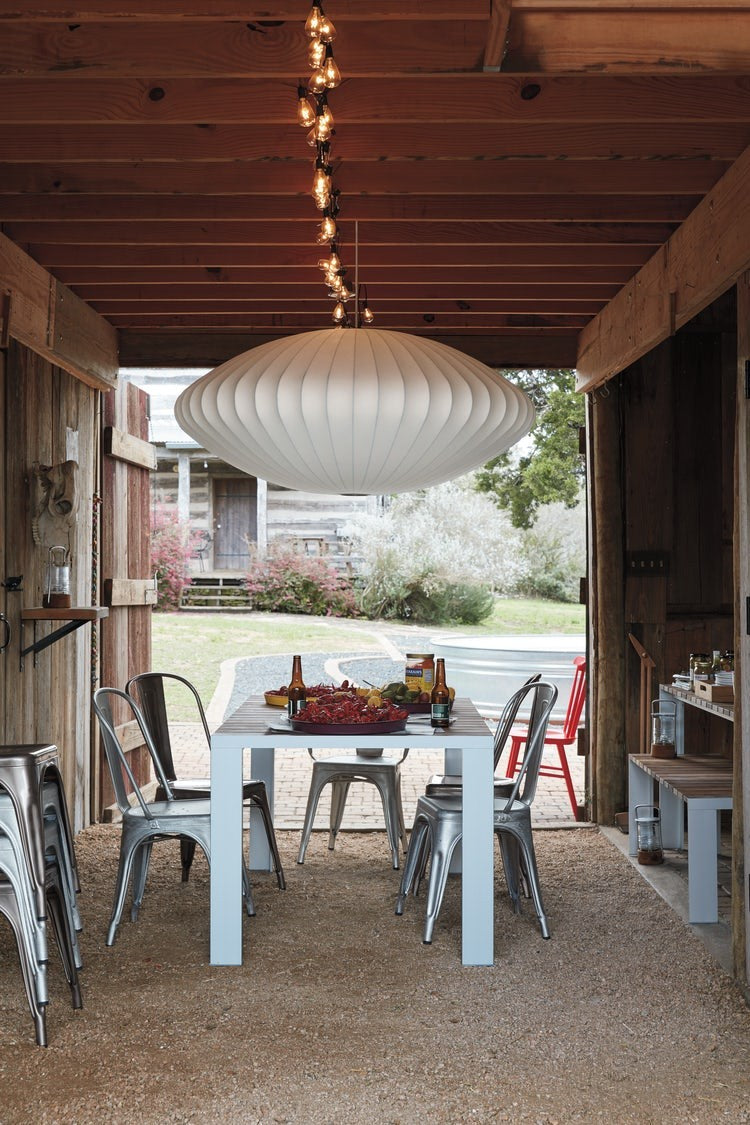 Silk Bubble Pendant Light