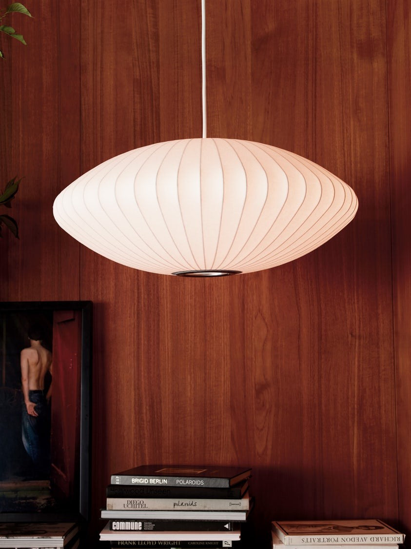 Silk Bubble Pendant Light