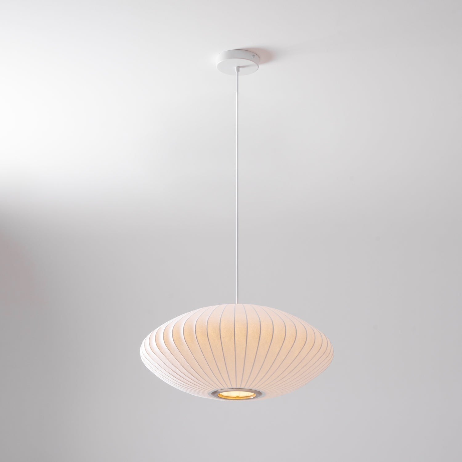 Silk Bubble Pendant Light