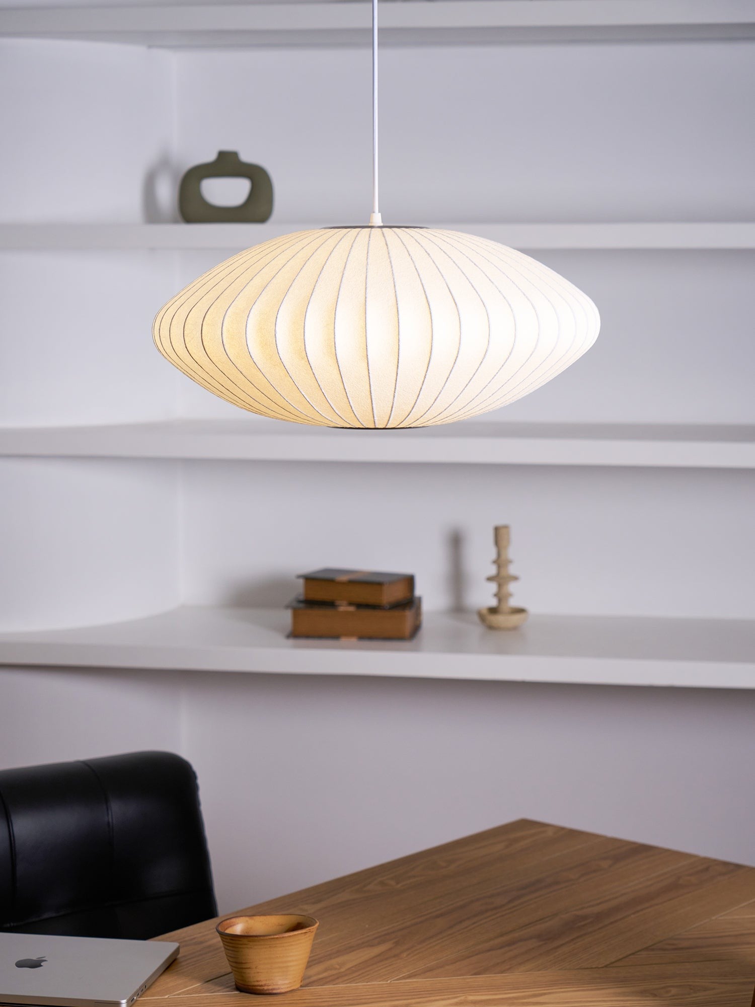 Silk Bubble Pendant Light