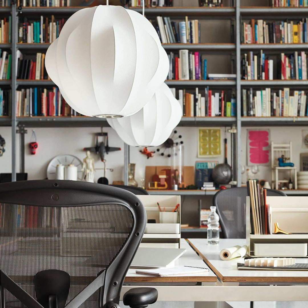 Silk Bubble Pendant Light